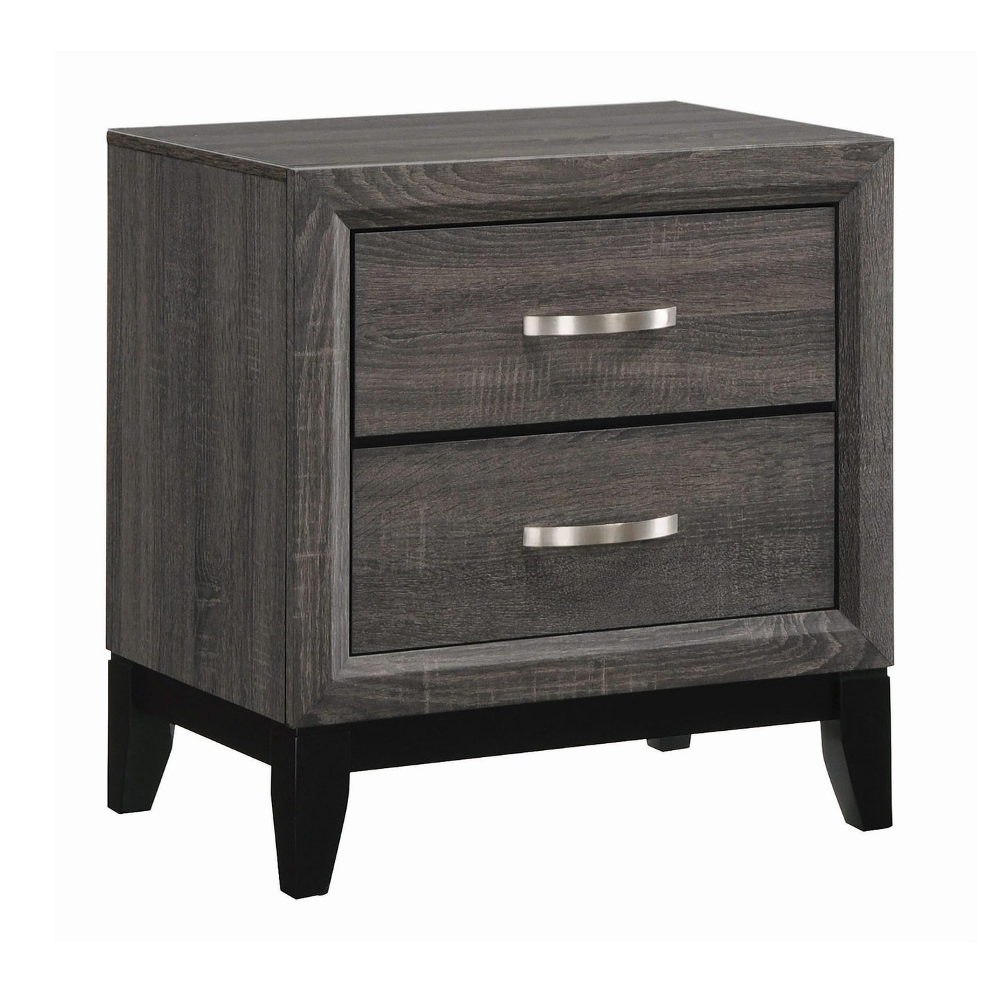 GREY OAK BRUSH - NIGHT STAND