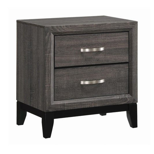 GREY OAK BRUSH - NIGHT STAND