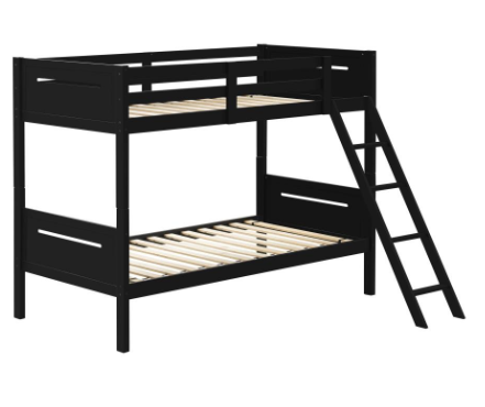 GREY - TWIN/TWIN BUNK BED