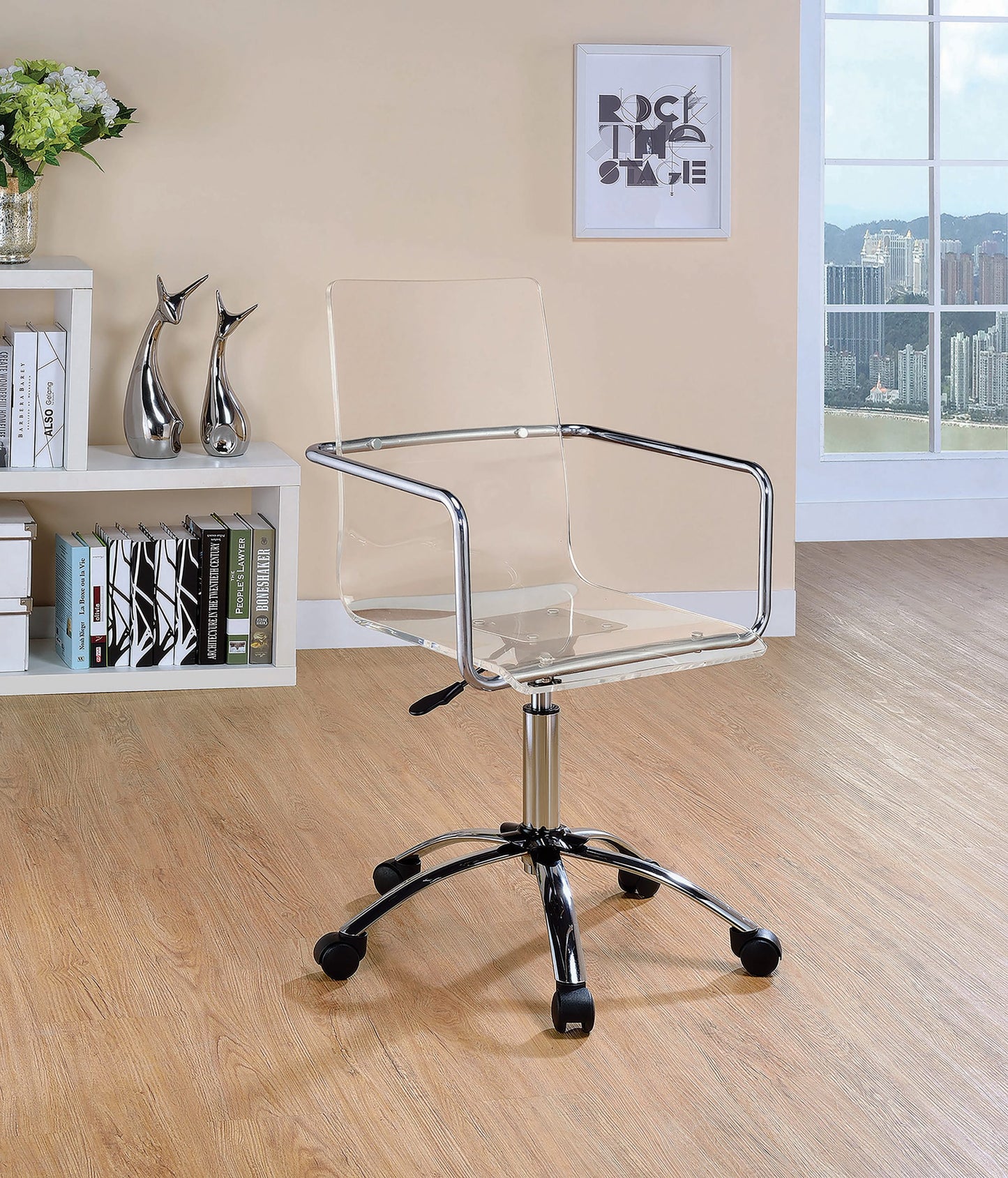 CLEAR - OFFICE CHAIR
