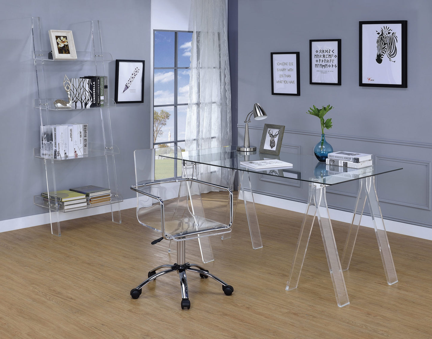 CLEAR - OFFICE CHAIR